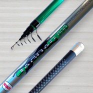 Телескопічне вудлище Kaida Jaguar з кільцями, тест 10-40г, довжина 6м